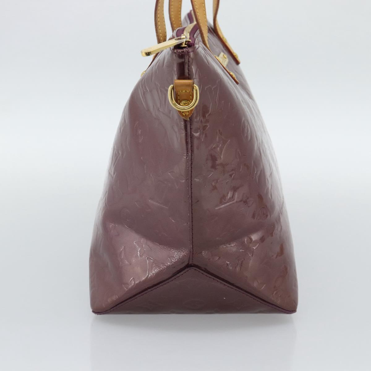 LOUIS VUITTON Monogram Vernis Bellevue GM Tote Bag Violet M93588 LV Auth 191706