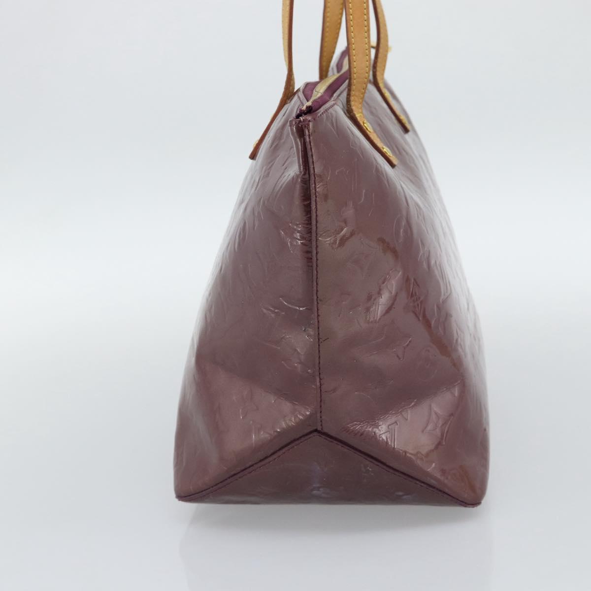 LOUIS VUITTON Monogram Vernis Bellevue GM Tote Bag Violet M93588 LV Auth 191706