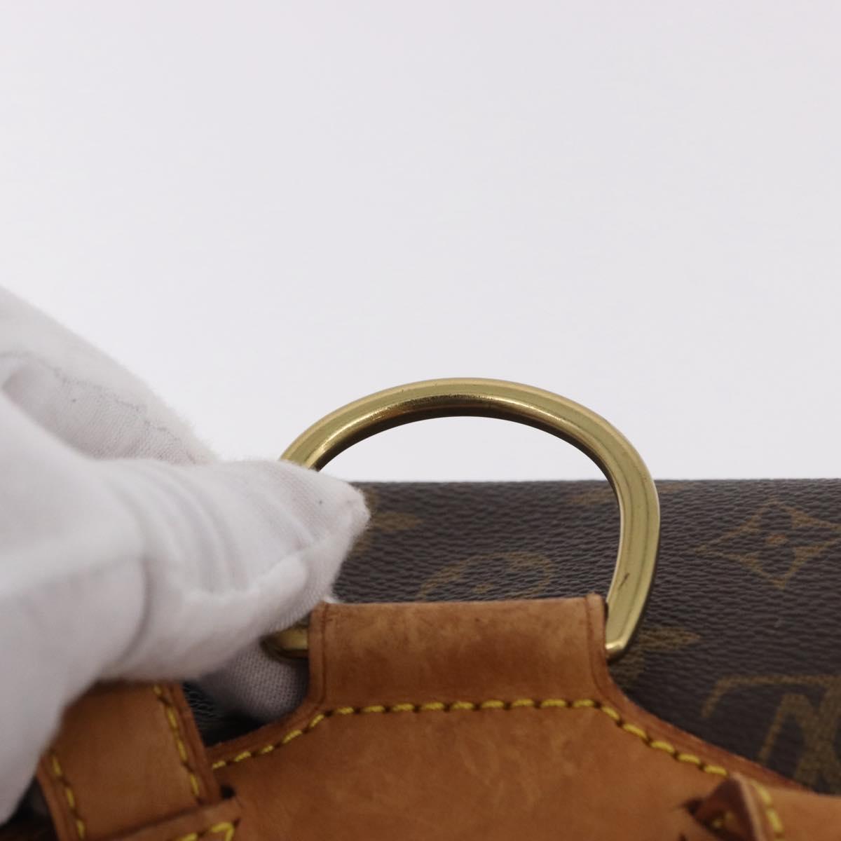 LOUIS VUITTON Monogram Montsouris MM Backpack M51136 LV Auth 191709