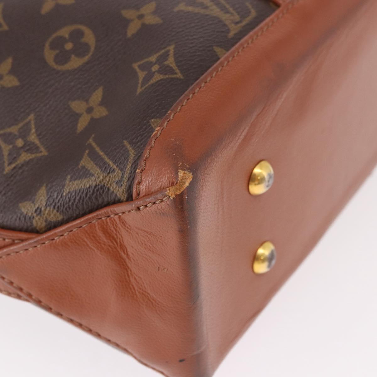 LOUIS VUITTON Monogram Sac Weekend PM Tote Bag M42425 LV Auth 191711