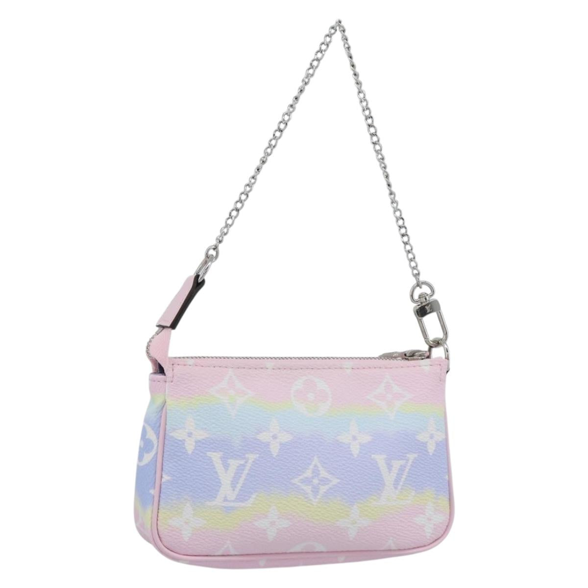LOUIS VUITTON Monogram Escal Mini Pochette Accessoires Pouch M69269 Auth 191712M