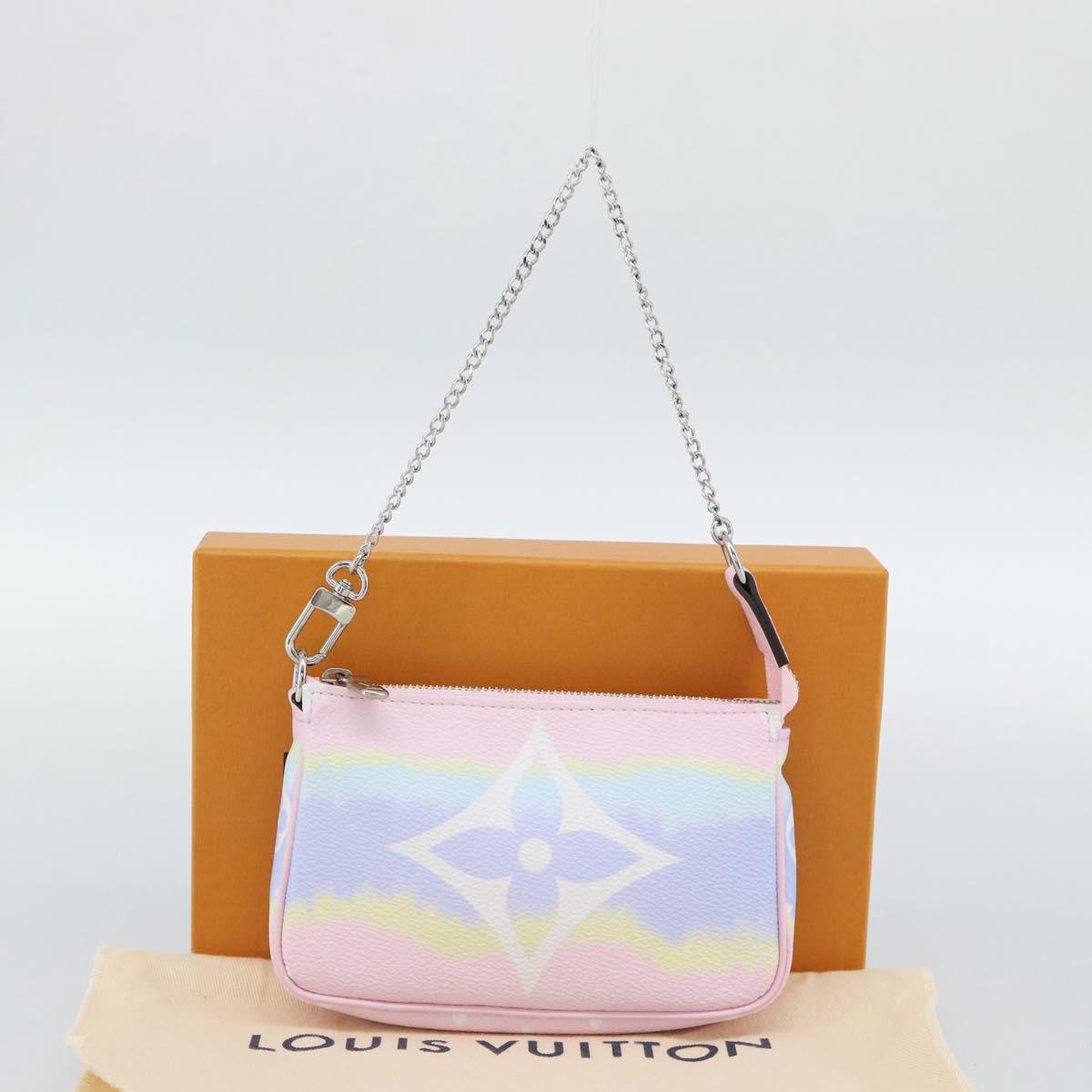 LOUIS VUITTON Monogram Escal Mini Pochette Accessoires Pouch M69269 Auth 191712M