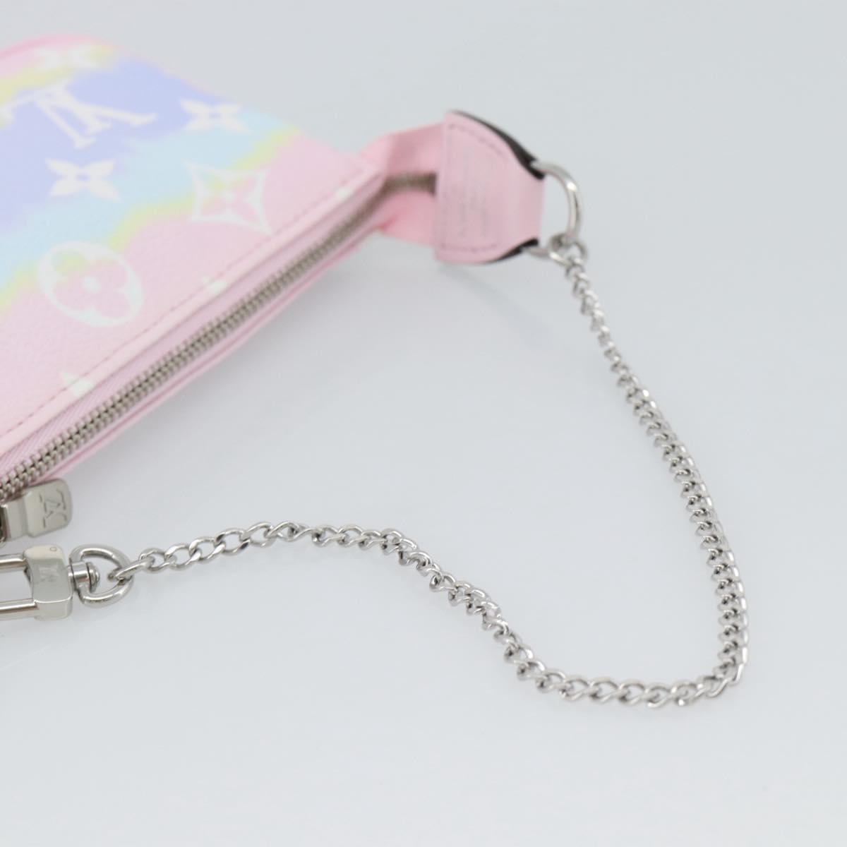 LOUIS VUITTON Monogram Escal Mini Pochette Accessoires Pouch M69269 Auth 191712M