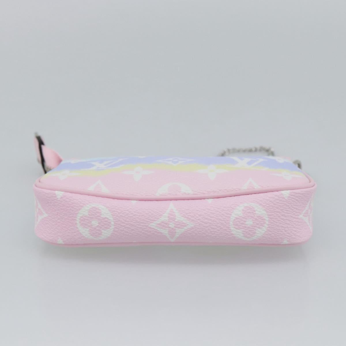 LOUIS VUITTON Monogram Escal Mini Pochette Accessoires Pouch M69269 Auth 191712M