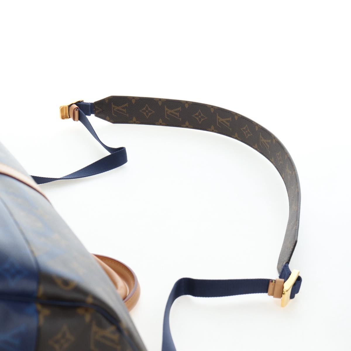 LOUIS VUITTON Monogram Split Keepall Bandouliere 50 Bag M43861 LV Auth 191722SM
