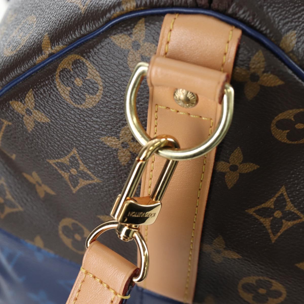 LOUIS VUITTON Monogram Split Keepall Bandouliere 50 Bag M43861 LV Auth 191722SM