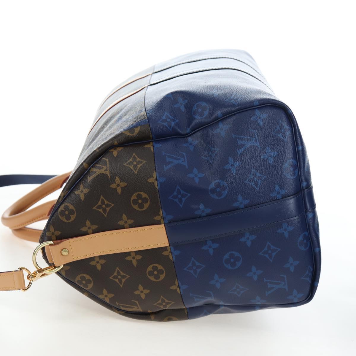 LOUIS VUITTON Monogram Split Keepall Bandouliere 50 Bag M43861 LV Auth 191722SM