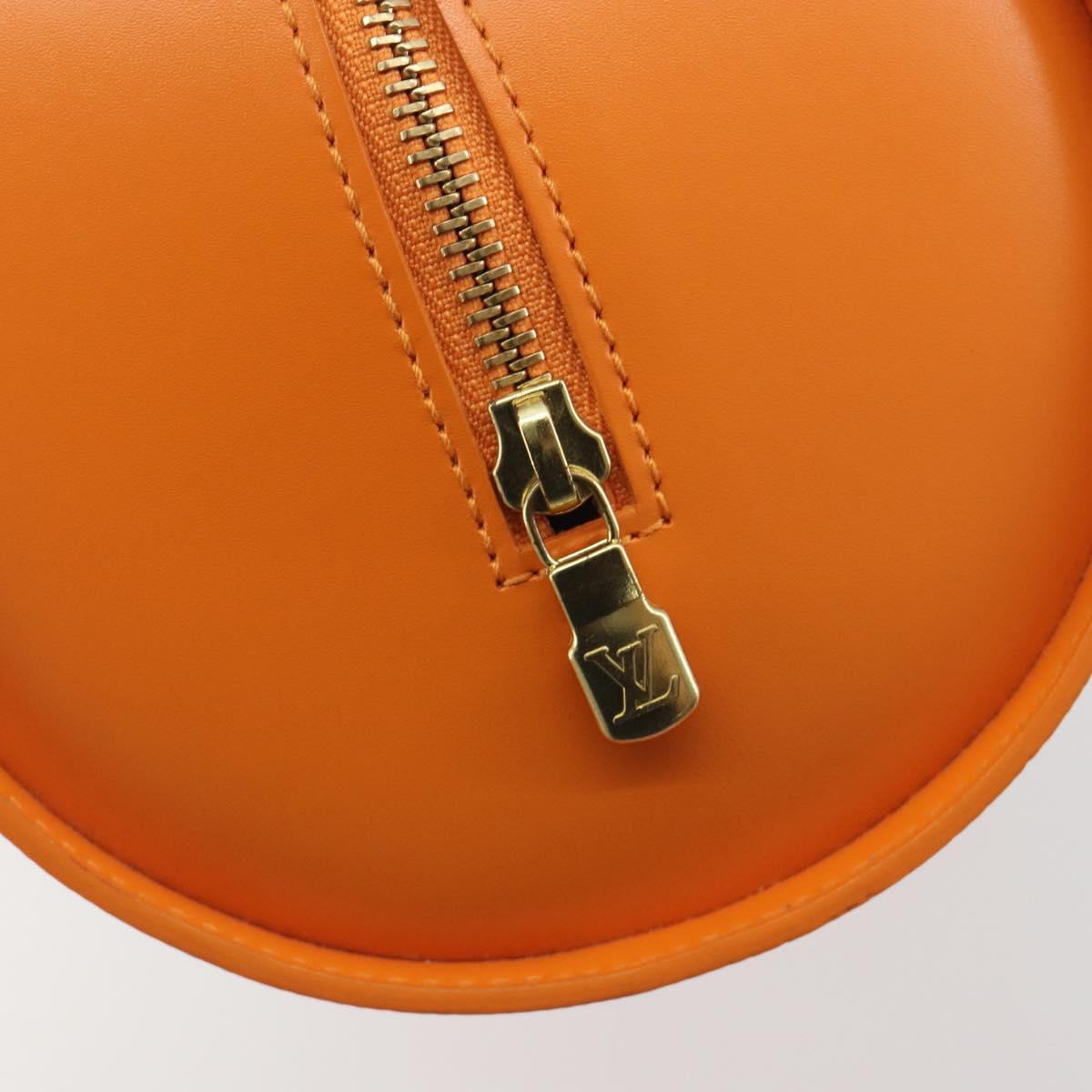 LOUIS VUITTON Epi Soufflot Hand Bag Orange Mandarin M5222H LV Auth 191732A