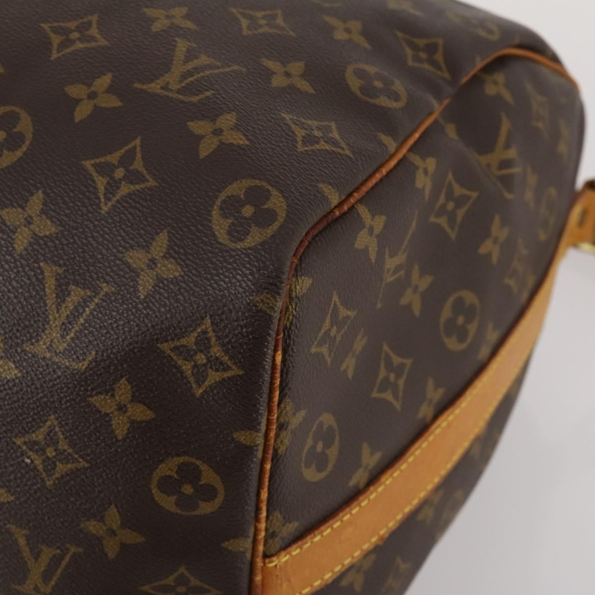 LOUIS VUITTON Monogram Keepall Bandouliere 50 Boston Bag M41416 LV Auth 191741