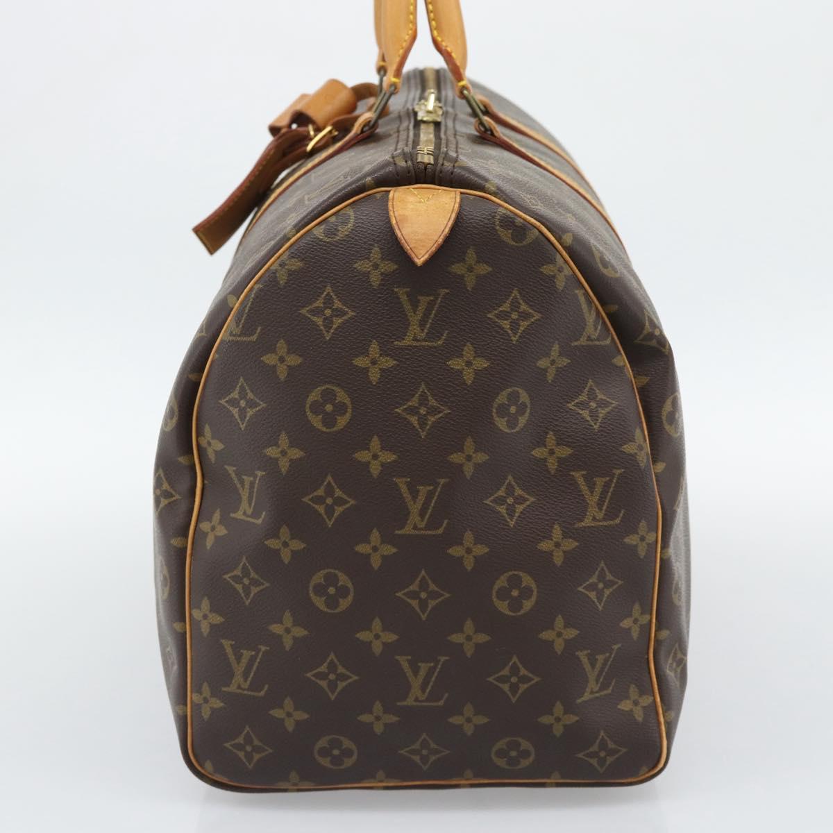 LOUIS VUITTON Monogram Keepall 50 Boston Bag M41426 LV Auth 191742A