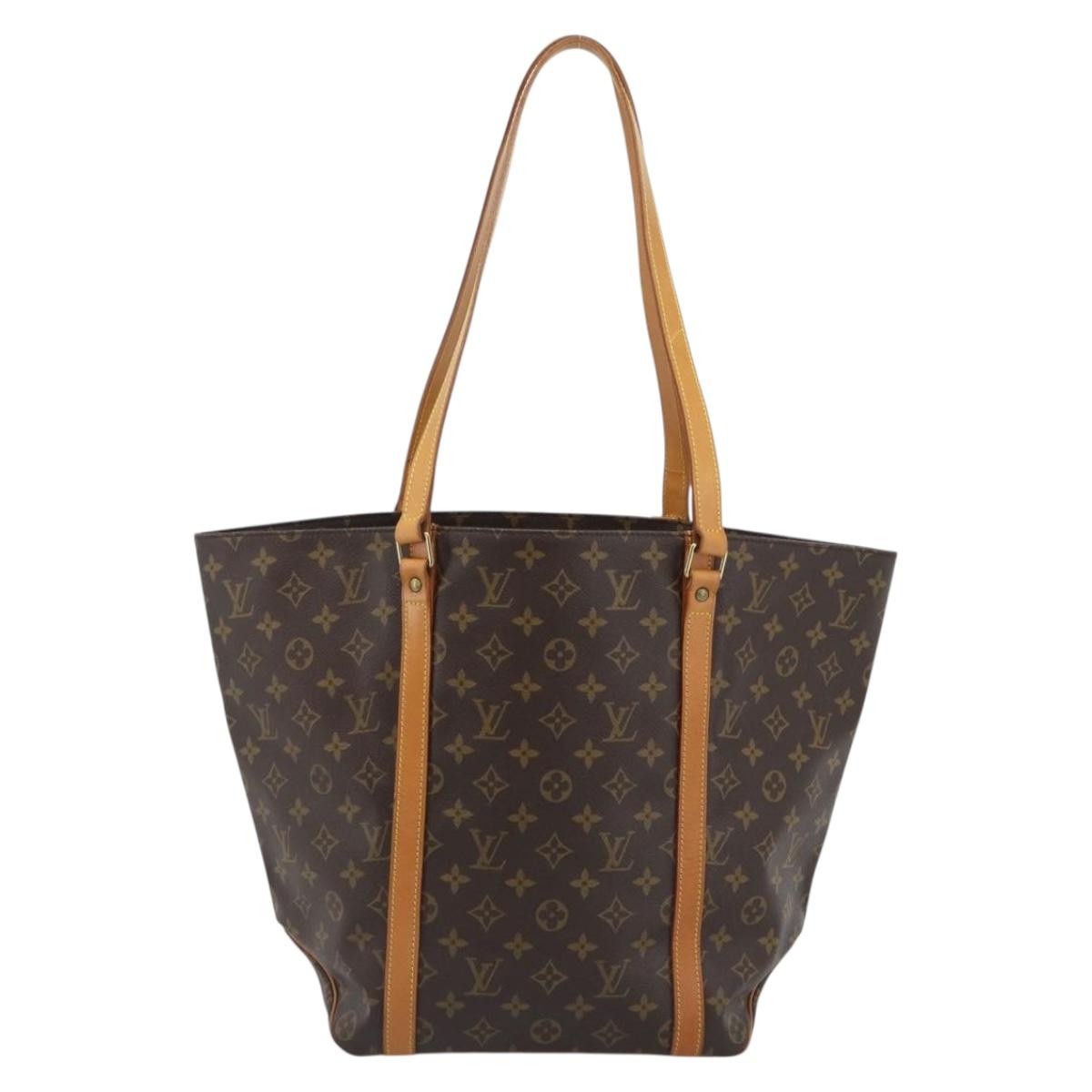 LOUIS VUITTON Monogram Sac Shopping Tote Bag M51108 LV Auth 191743V
