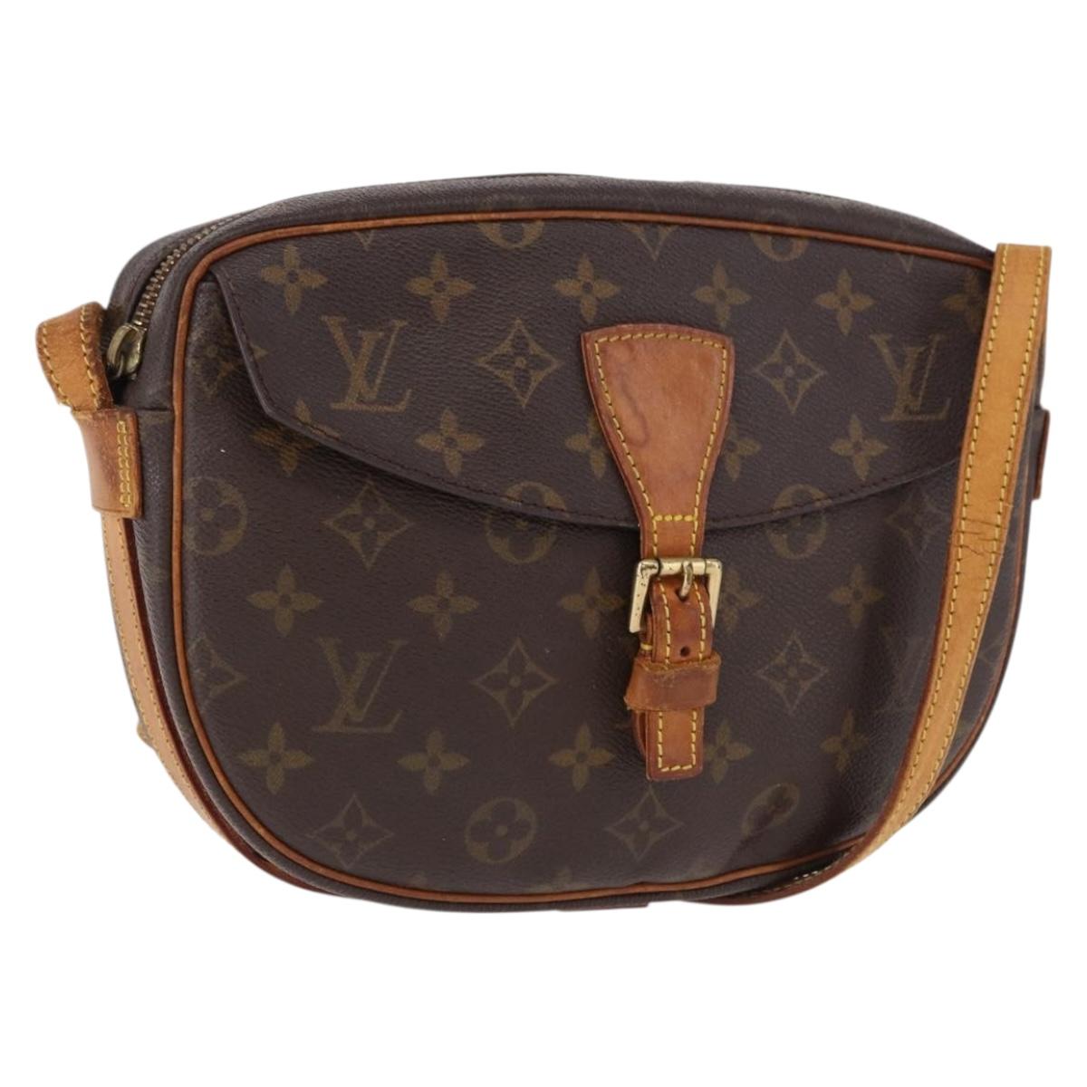 LOUIS VUITTON Monogram Jeune Fille MM Shoulder Bag M51226 LV Auth 191750