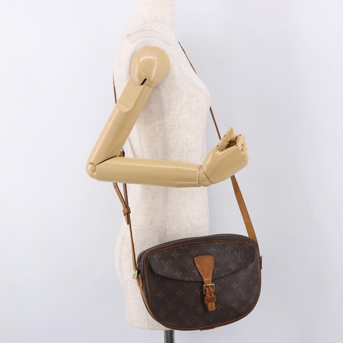 LOUIS VUITTON Monogram Jeune Fille MM Shoulder Bag M51226 LV Auth 191750