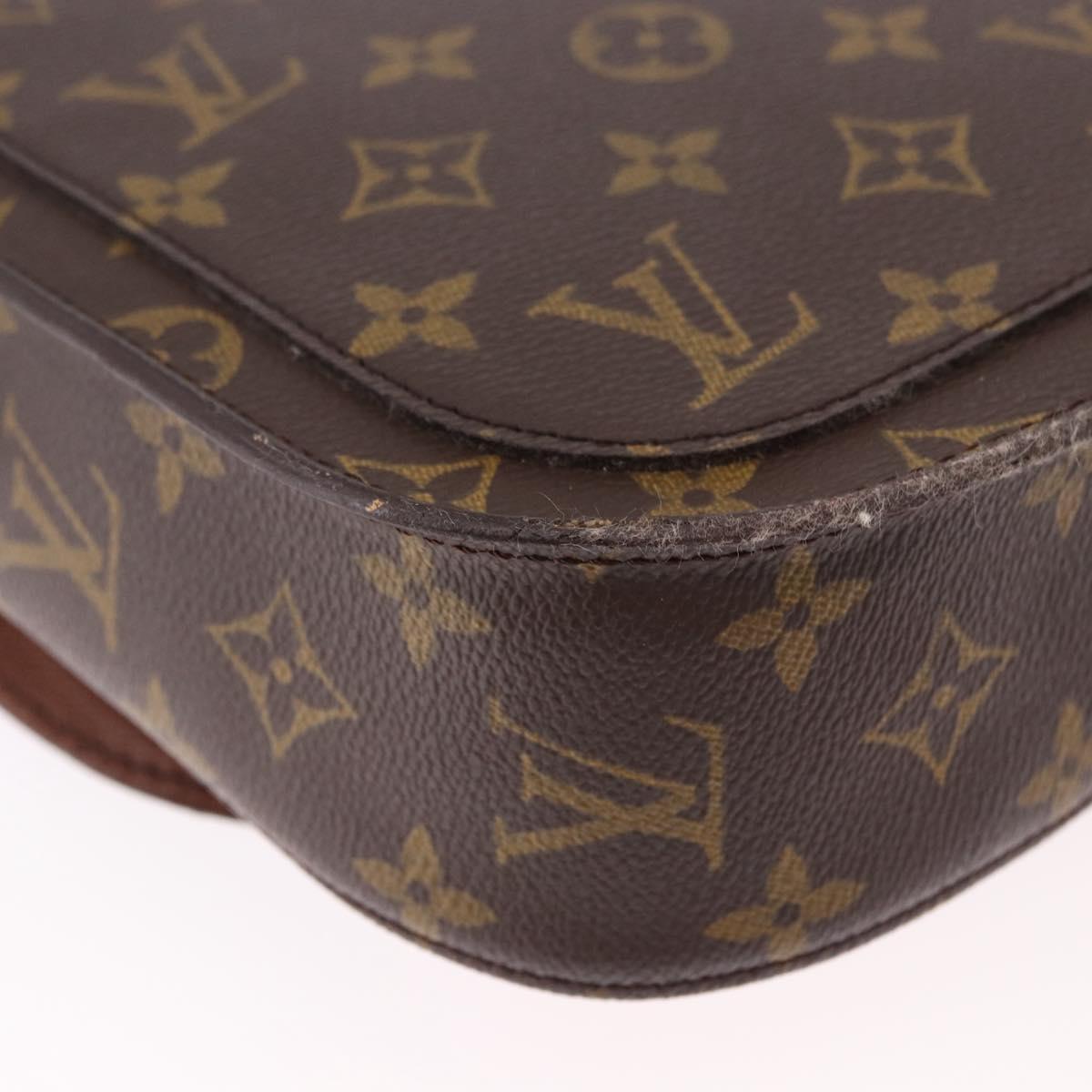 LOUIS VUITTON Monogram Saint Cloud GM Shoulder Bag M51242 LV Auth 191755
