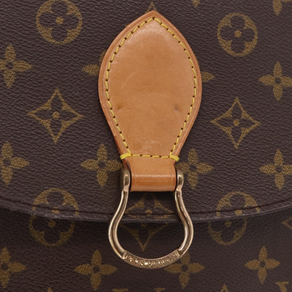 LOUIS VUITTON Monogram Saint Cloud GM Shoulder Bag M51242 LV Auth 191755