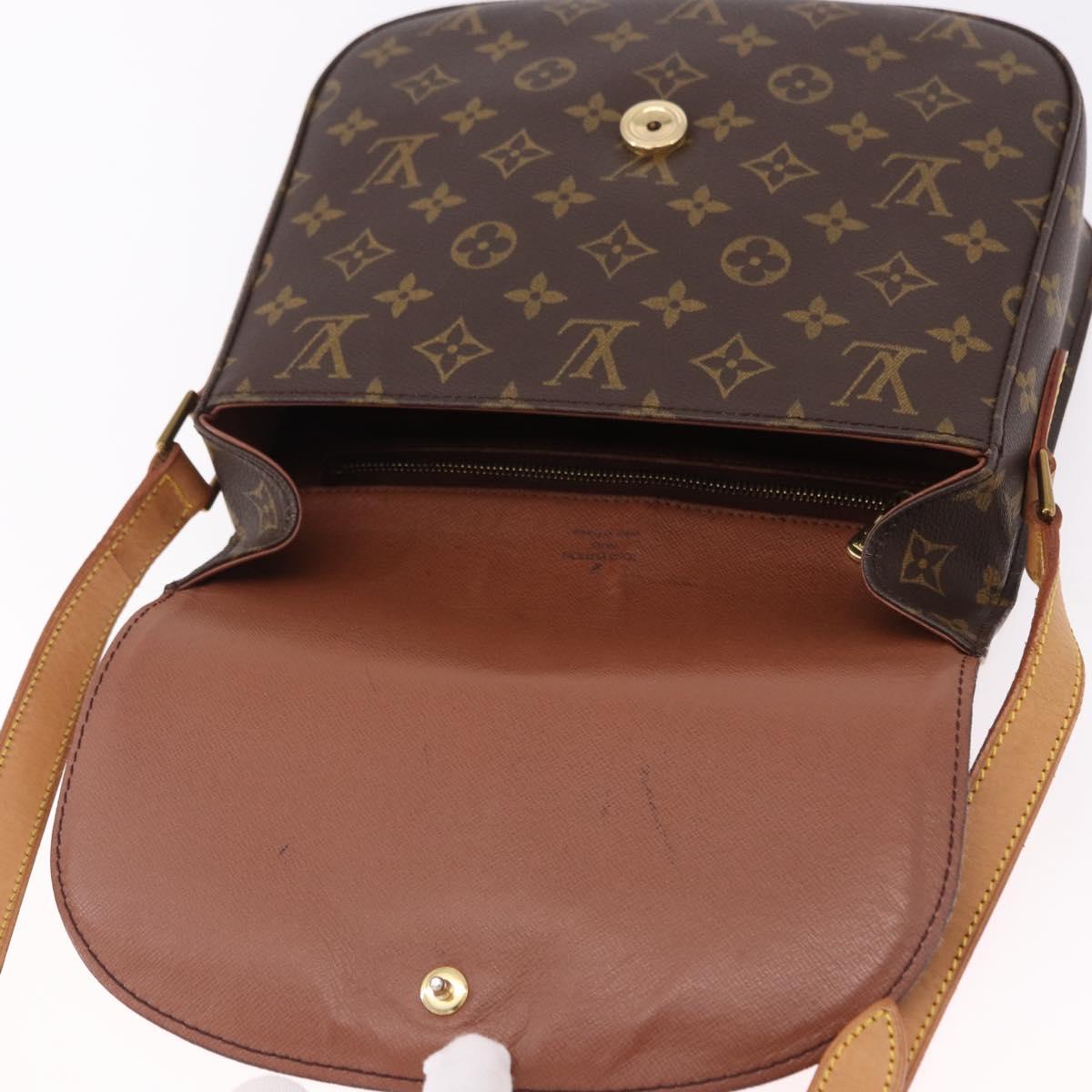 LOUIS VUITTON Monogram Saint Cloud GM Shoulder Bag M51242 LV Auth 191755