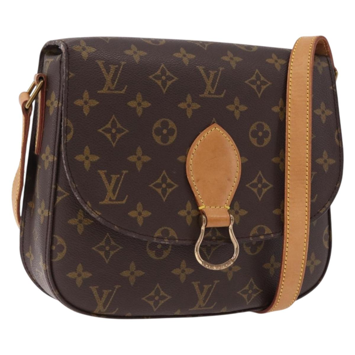 LOUIS VUITTON Monogram Saint Cloud GM Shoulder Bag M51242 LV Auth 191755