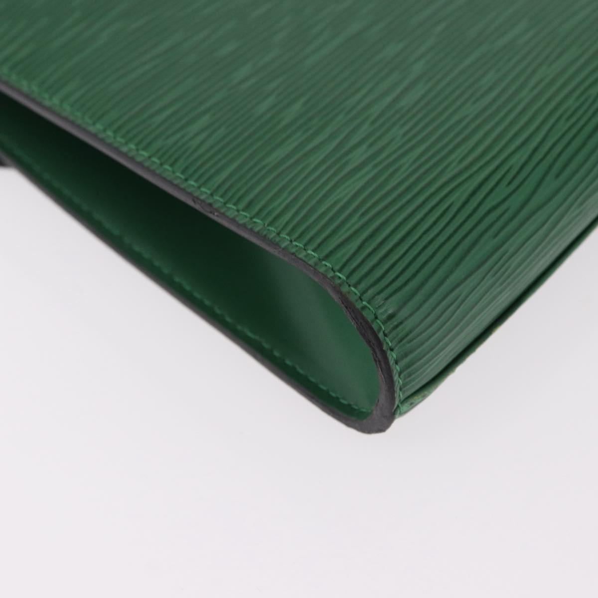 LOUIS VUITTON Epi Art Deco Clutch Bag Green M52634 LV Auth 191760A