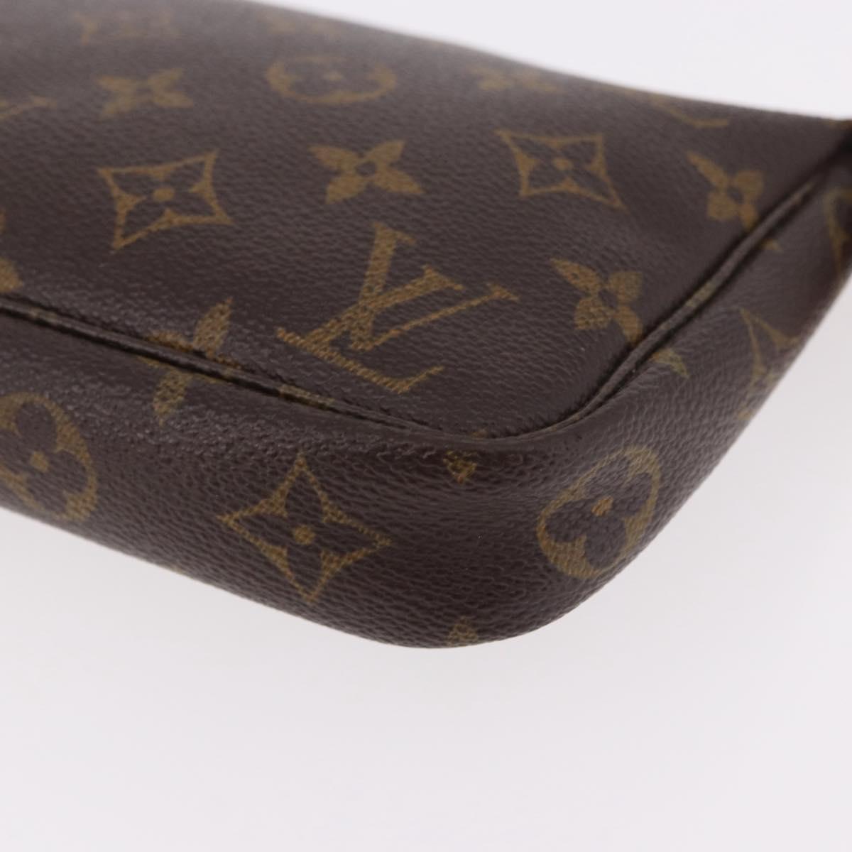 LOUIS VUITTON Monogram Pochette Accessoires Pouch M51980 LV Auth 191766