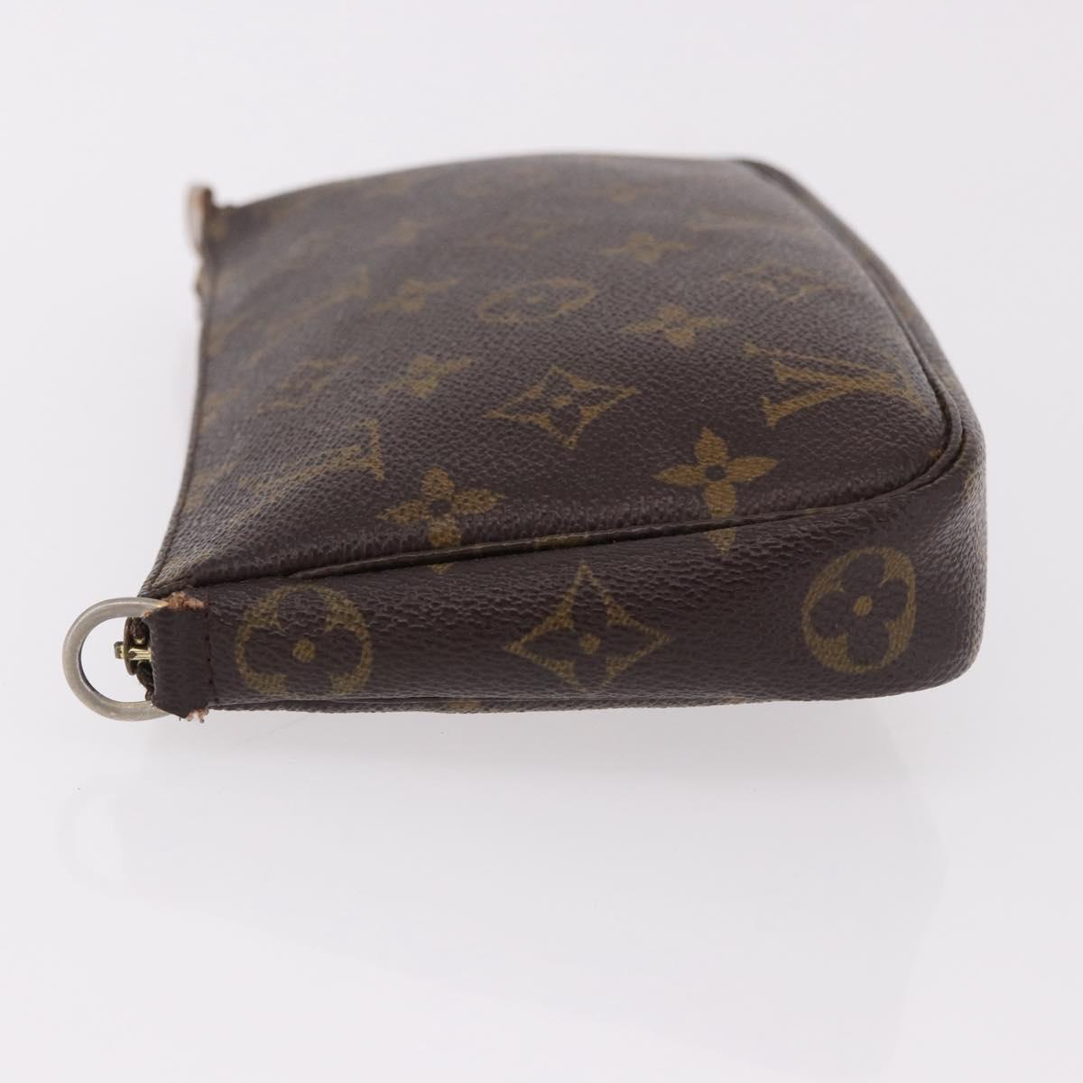 LOUIS VUITTON Monogram Pochette Accessoires Pouch M51980 LV Auth 191766