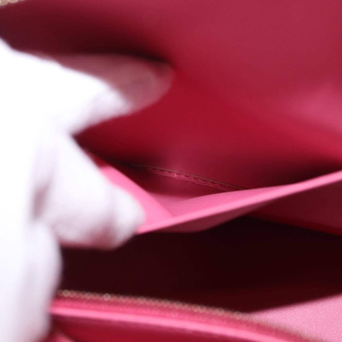 LOUIS VUITTON Monogram Vernis Houston Hand Bag Fran Boise M9135F LV Auth 191771