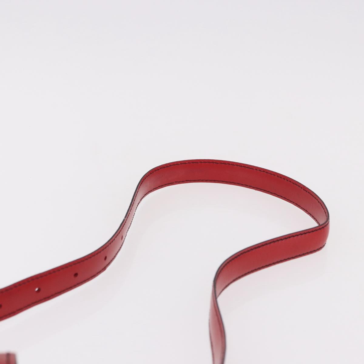 LOUIS VUITTON Epi Saint Cloud GM Shoulder Bag Red M52197 LV Auth 191772