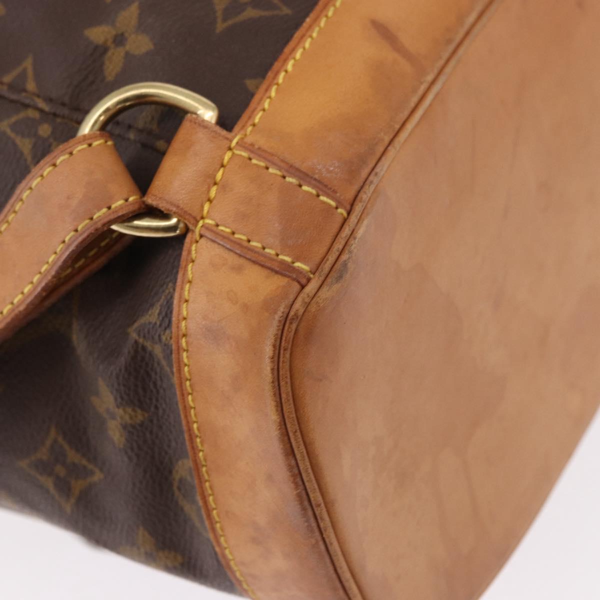 LOUIS VUITTON Monogram Montsouris GM Backpack M51135 LV Auth 191774A