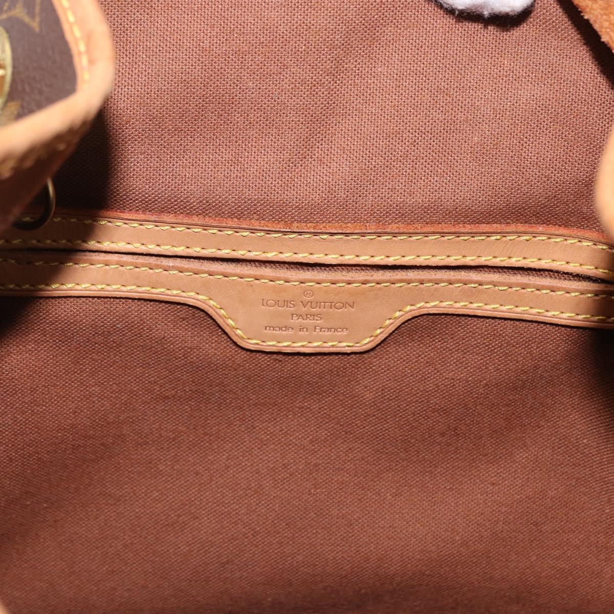 LOUIS VUITTON Monogram Montsouris GM Backpack M51135 LV Auth 191774A