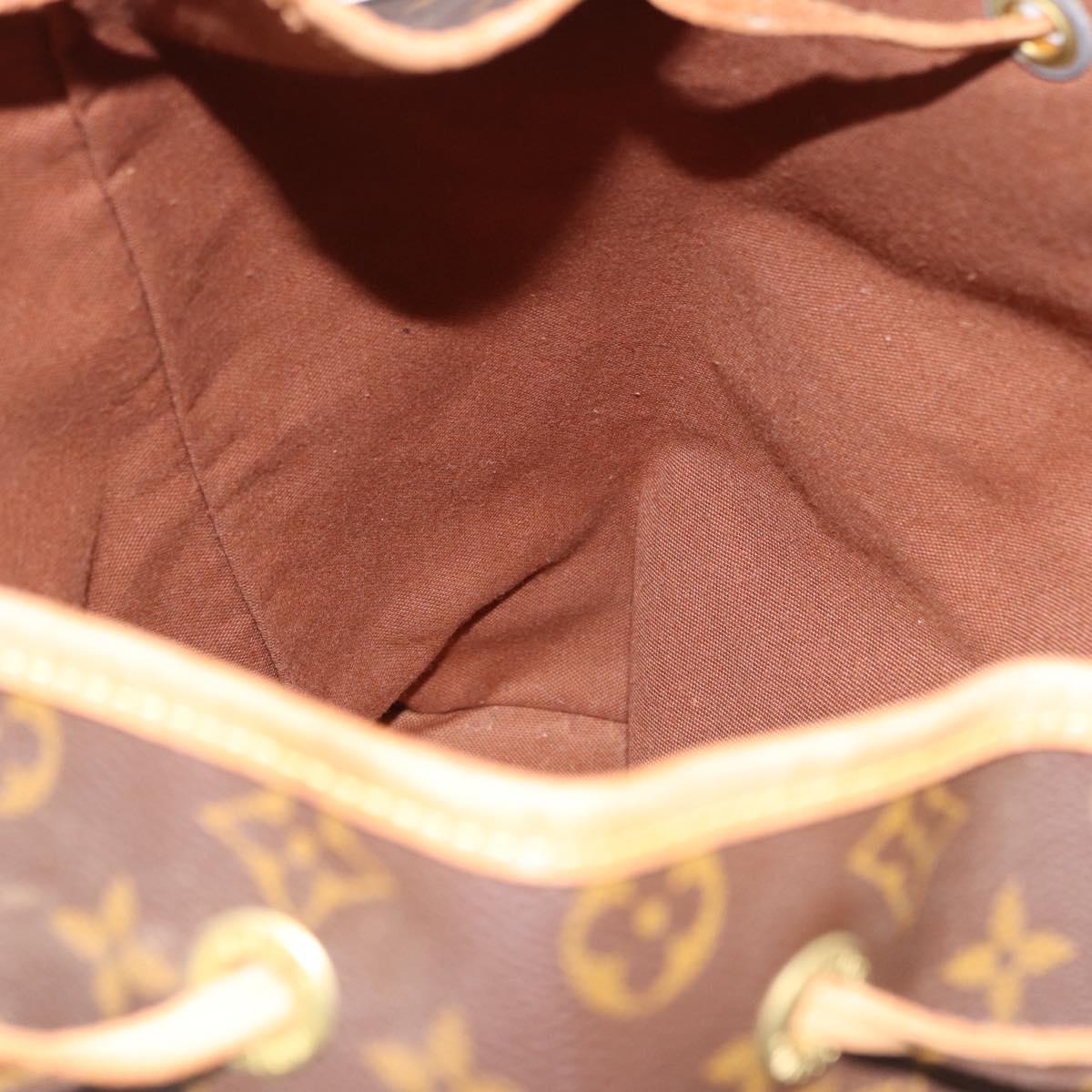 LOUIS VUITTON Monogram Montsouris GM Backpack M51135 LV Auth 191774A