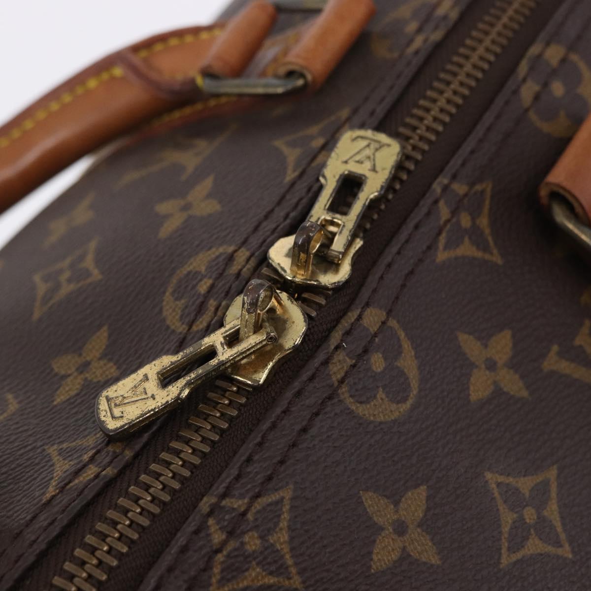 LOUIS VUITTON Monogram Keepall Bandouliere 50 Boston Bag M41416 LV Auth 191775A
