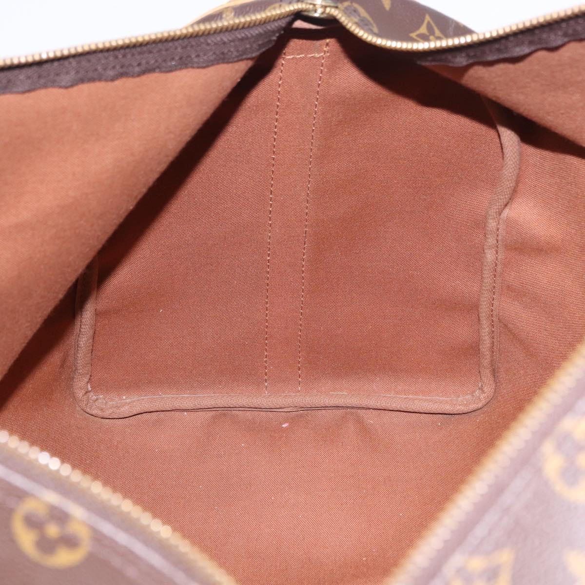 LOUIS VUITTON Monogram Keepall Bandouliere 50 Boston Bag M41416 LV Auth 191775A