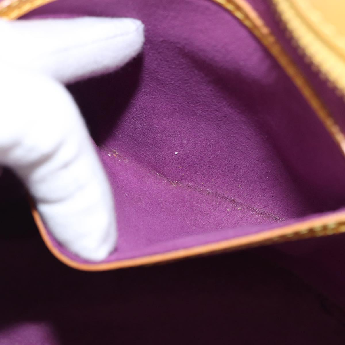 LOUIS VUITTON Epi Saint Jacques Hand Bag Yellow M52279 LV Auth 191777