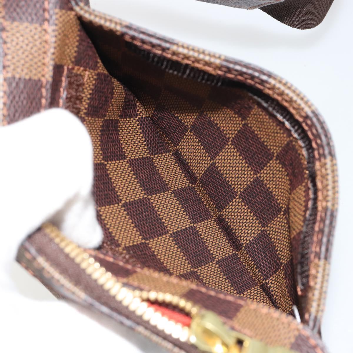 LOUIS VUITTON Damier Ebene Geronimos Shoulder Bag N51994 LV Auth 191780V