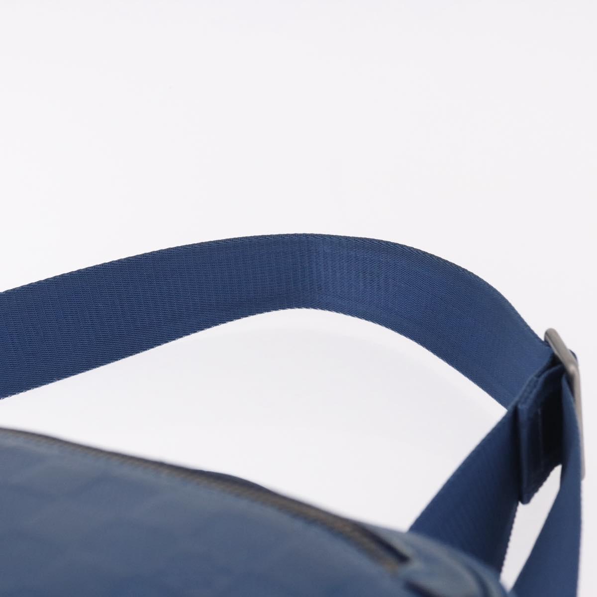 LOUIS VUITTON Damier Infini Ambreil Shoulder Bag Neptune N41354 LV Auth 191781