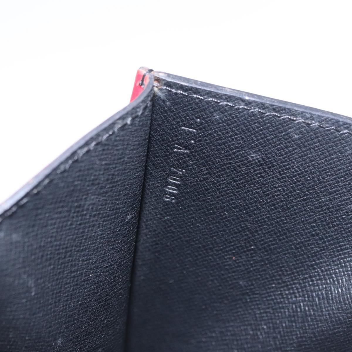 LOUIS VUITTON Epi Montaigne 27 Clutch Bag Red M52657 LV Auth 191784A