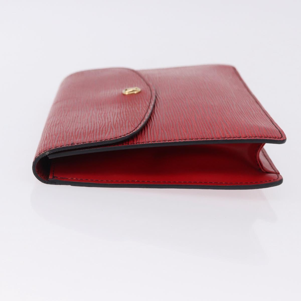 LOUIS VUITTON Epi Montaigne 27 Clutch Bag Red M52657 LV Auth 191784A