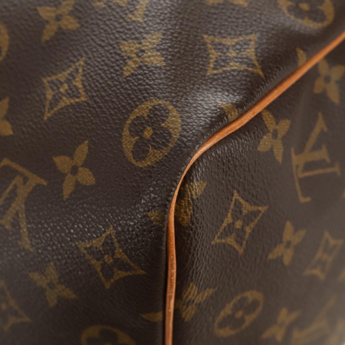 LOUIS VUITTON Monogram Keepall 50 Boston Bag M41426 LV Auth 191786V
