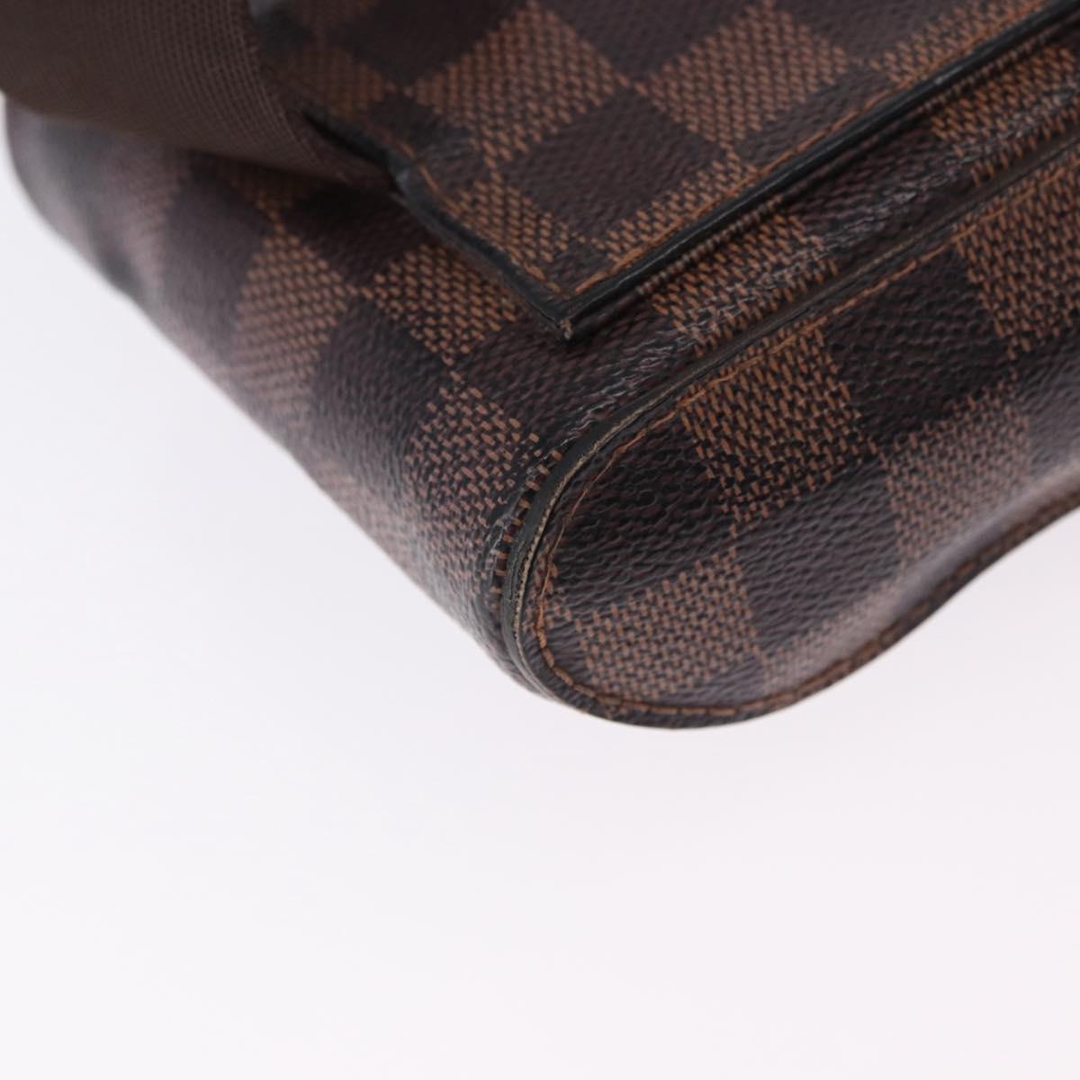 LOUIS VUITTON Damier Ebene Geronimos Shoulder Bag N51994 LV Auth 191787