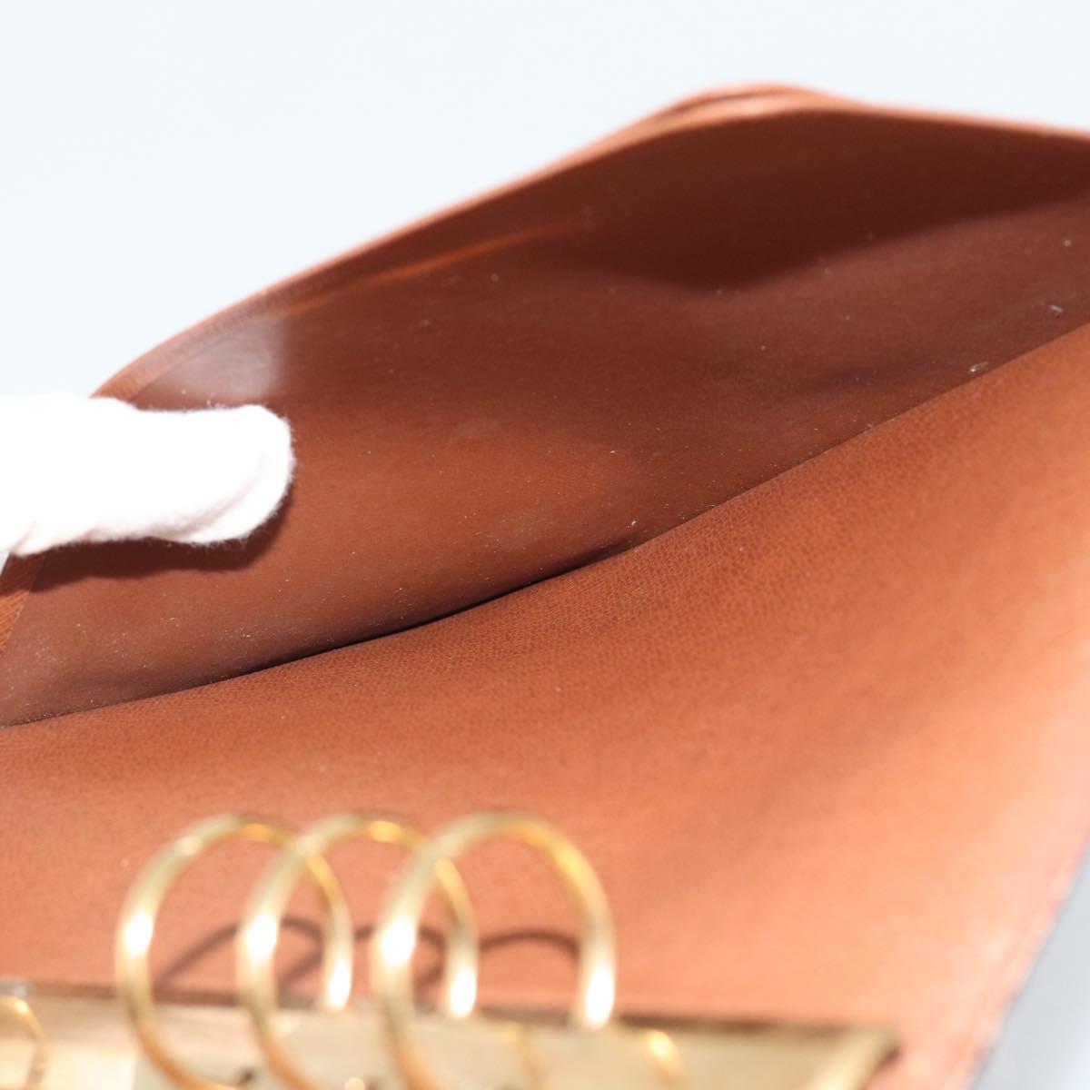 LOUIS VUITTON Monogram Agenda GM Day Planner Cover R20006 LV Auth 191788