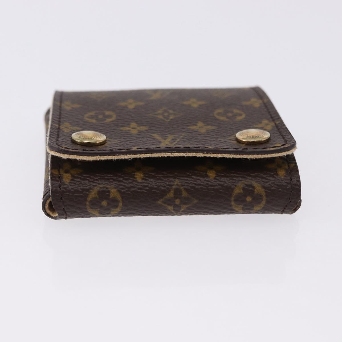 LOUIS VUITTON Monogram Jewelry Accessory Case LV Auth 191798V