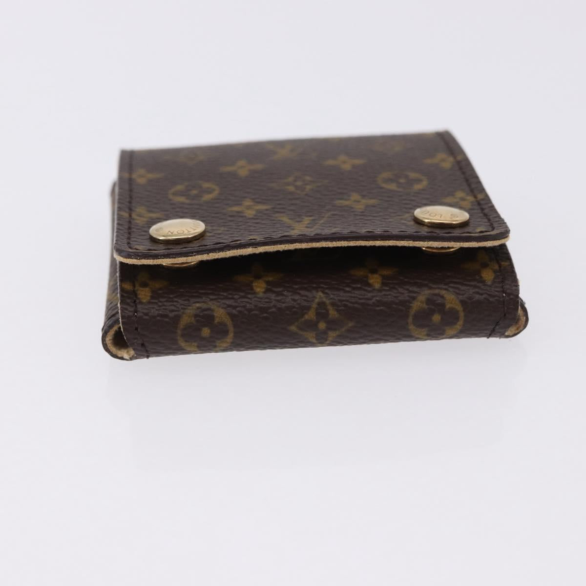 LOUIS VUITTON Monogram Jewelry Accessory Case LV Auth 191799V