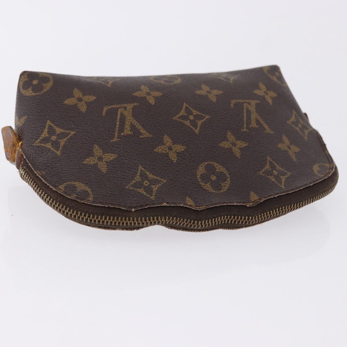 LOUIS VUITTON Monogram Pochette Cosmetic PM Cosmetic Pouch M47515 LV Auth 191802