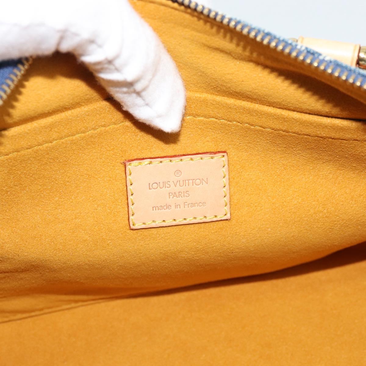 LOUIS VUITTON Monogram Denim Neo Speedy Hand Bag Blue M95019 LV Auth 191830V