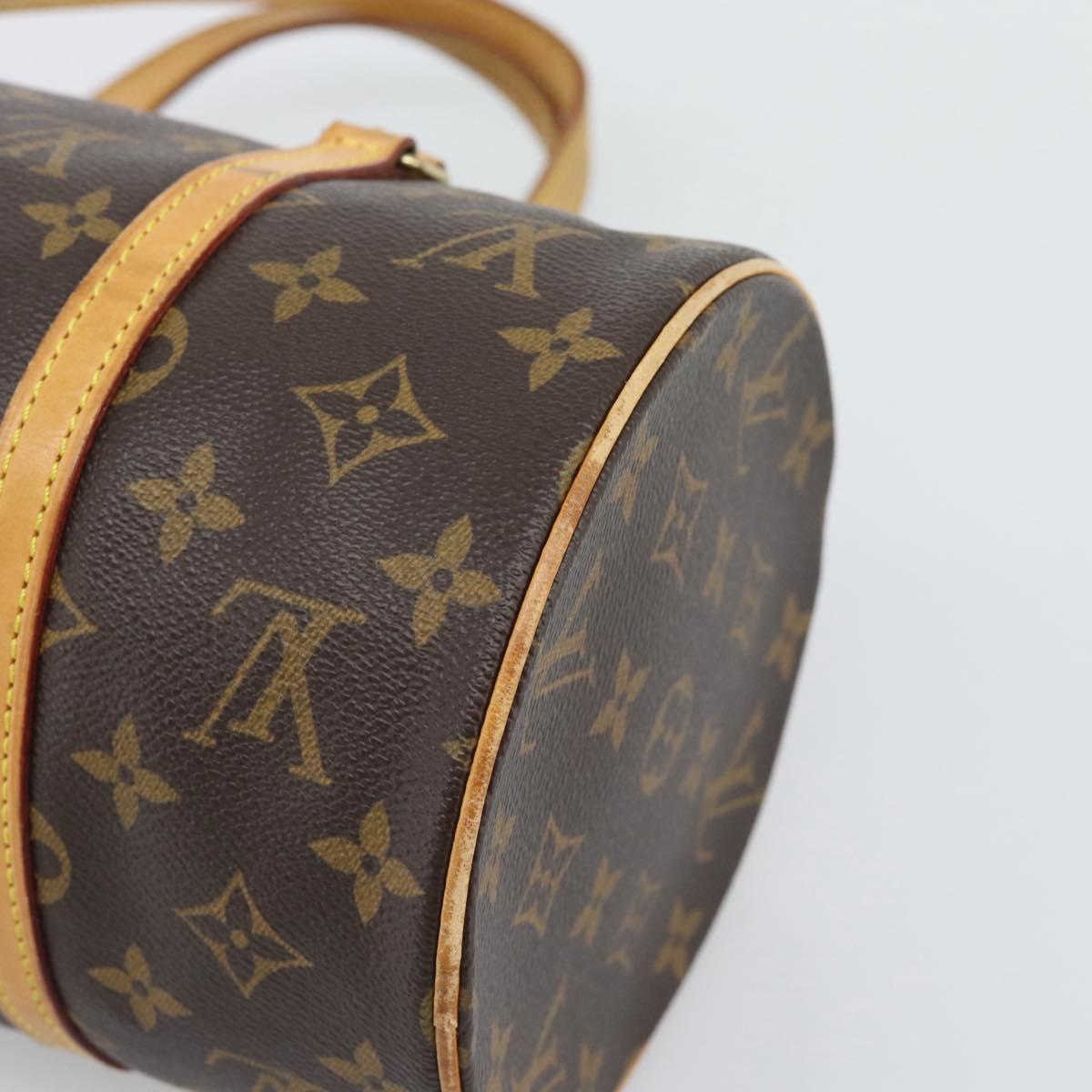 LOUIS VUITTON Monogram Papillon 30 Hand Bag M51385 LV Auth 191857V