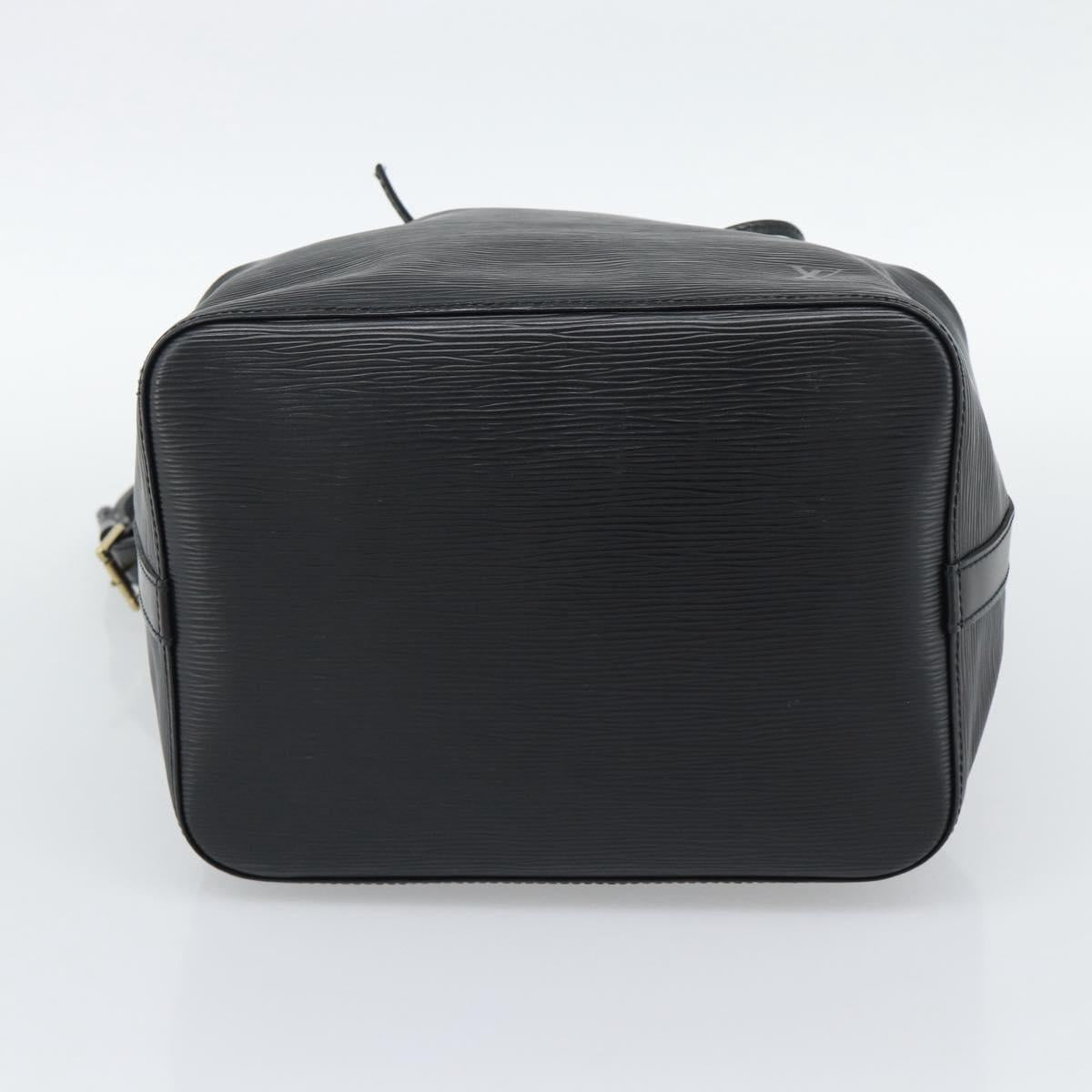 LOUIS VUITTON Epi Petit Noe Shoulder Bag Black M44102 LV Auth 191858V