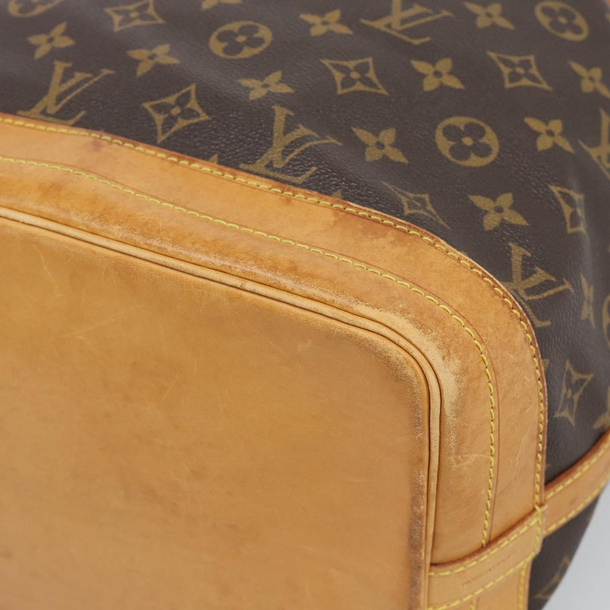 LOUIS VUITTON Monogram Noe Shoulder Bag M42224 LV Auth 191859A