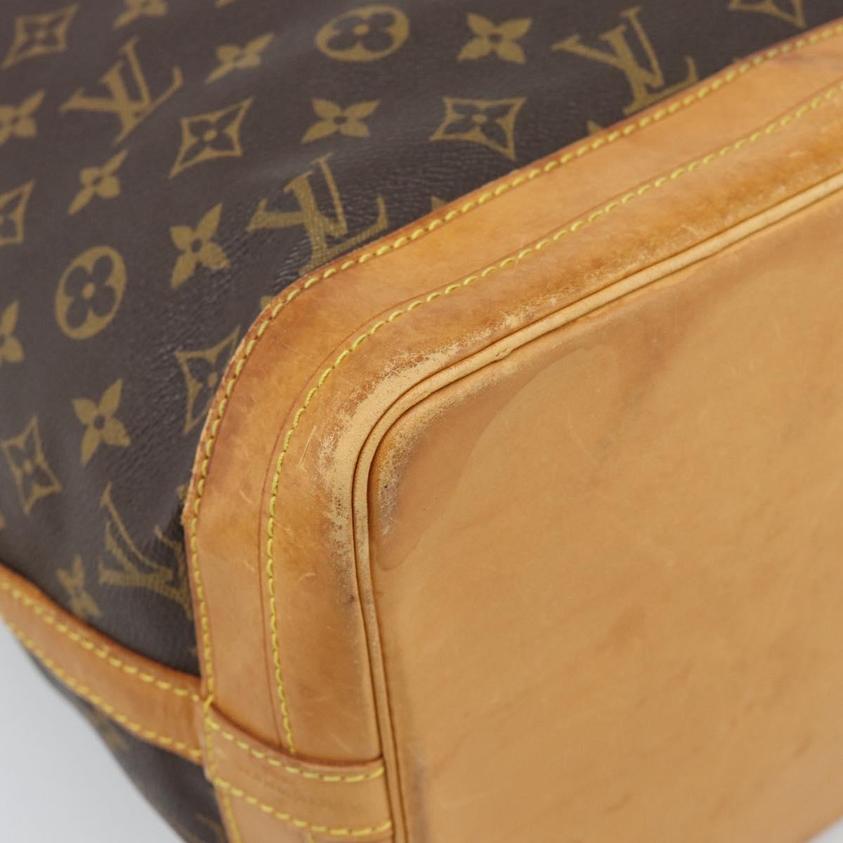 LOUIS VUITTON Monogram Noe Shoulder Bag M42224 LV Auth 191859A