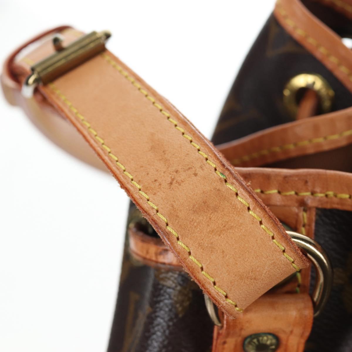 LOUIS VUITTON Monogram Noe Shoulder Bag M42224 LV Auth 191860SAV