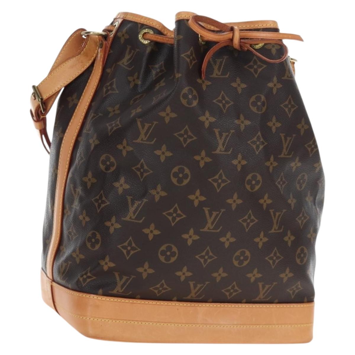 LOUIS VUITTON Monogram Noe Shoulder Bag M42224 LV Auth 191860SAV
