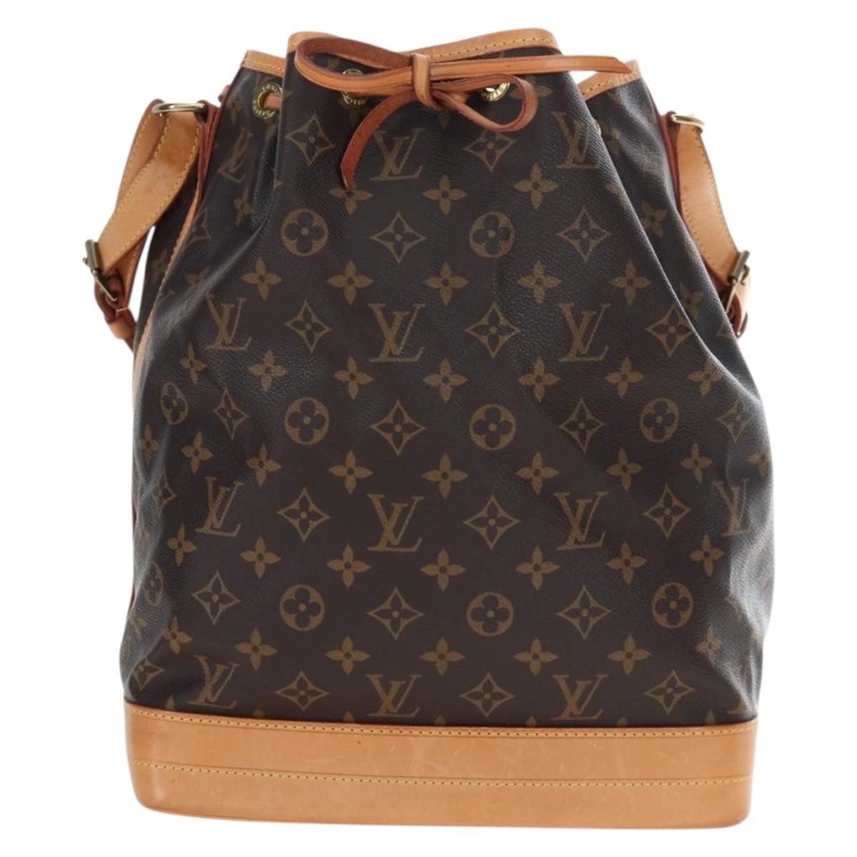 LOUIS VUITTON Monogram Noe Shoulder Bag M42224 LV Auth 191860SAV